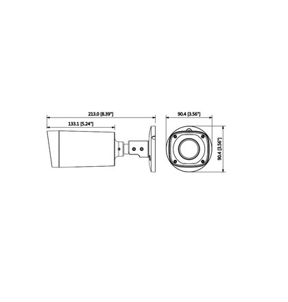 Dahua IPC-HFW2421RP-ZS-IRE6 4 Mpx kompaktní IP kamera