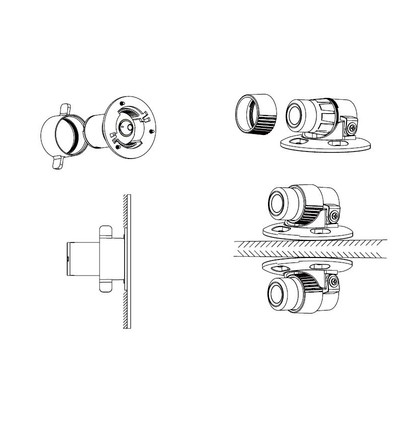 Dahua IPC-HUM8230-L1-0280B 2 Mpx pinhole objektiv