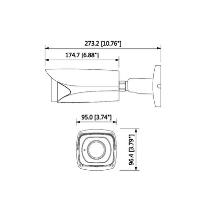Dahua IPC-HFW81230EP-ZH-41164-S2 kompaktní IP kamera exteriérová
