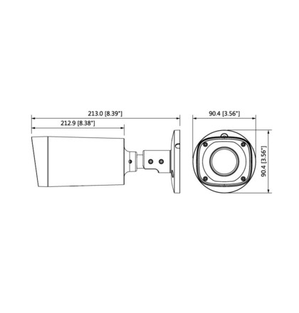 Dahua HAC-HFW2221RP-Z-IRE6-2712 HDCVI 2 Mpx kompaktní kamera