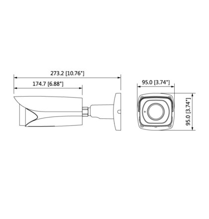 Dahua HAC-HFW3231EP-ZH-2712 HDCVI 2 Mpx kompaktní kamera