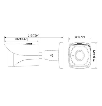 Dahua IPC-HFW4231EP-SE-0360B 2 Mpx kompaktní IP kamera