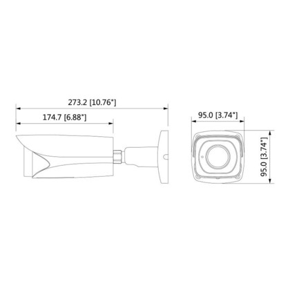 Dahua HAC-HFW3231EP-Z12 2 Mpx kompaktní HDCVI kamera